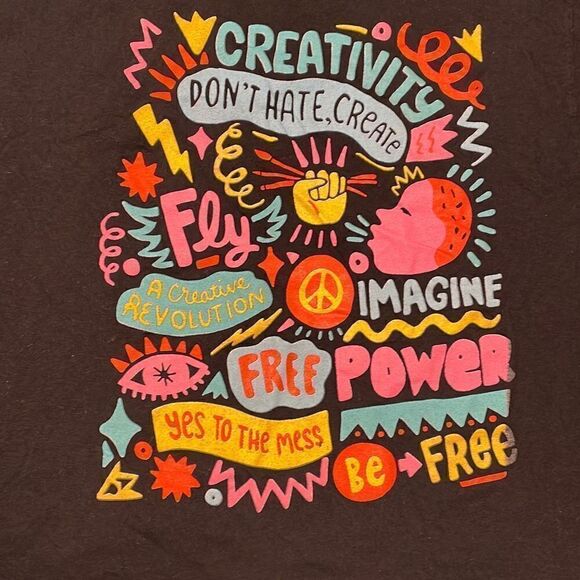 Creativity t-shirt 100% cotton unisex - Picture 2 of 6